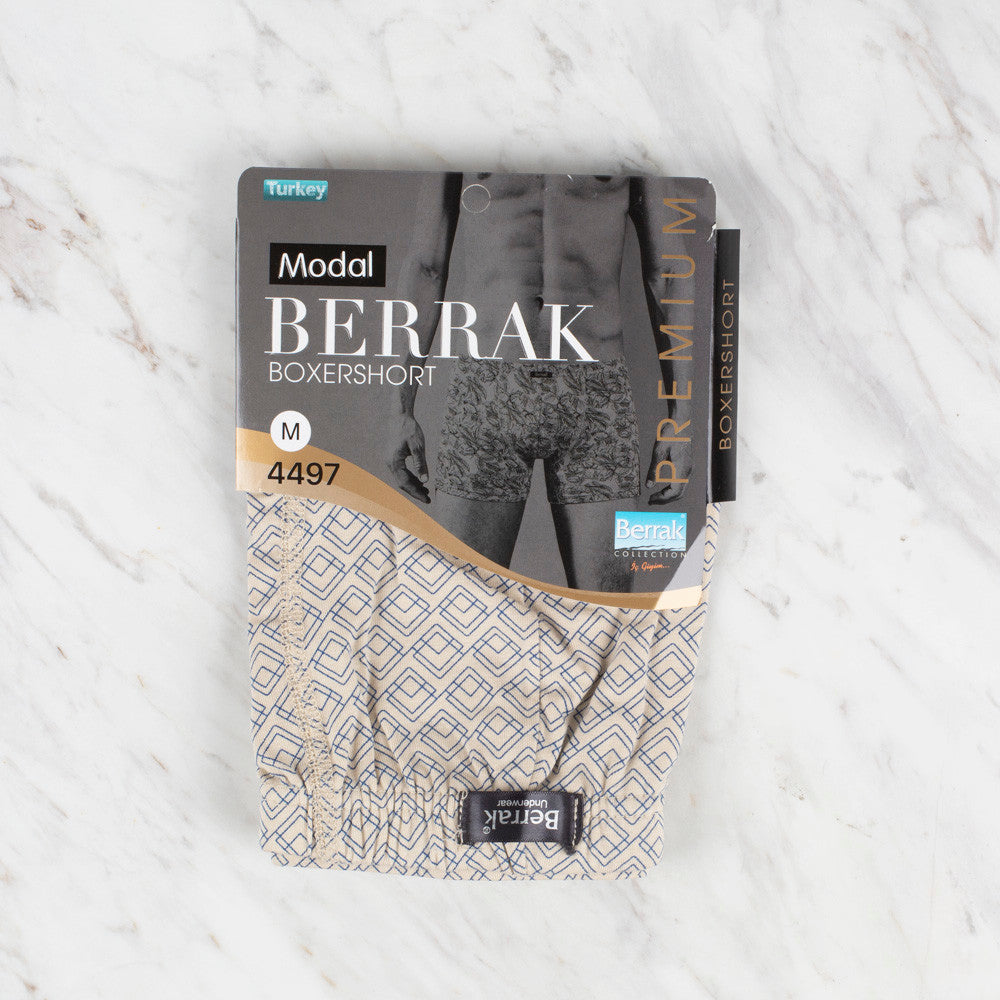 Berrak 4497 Erkek Boxer - Asorti - M